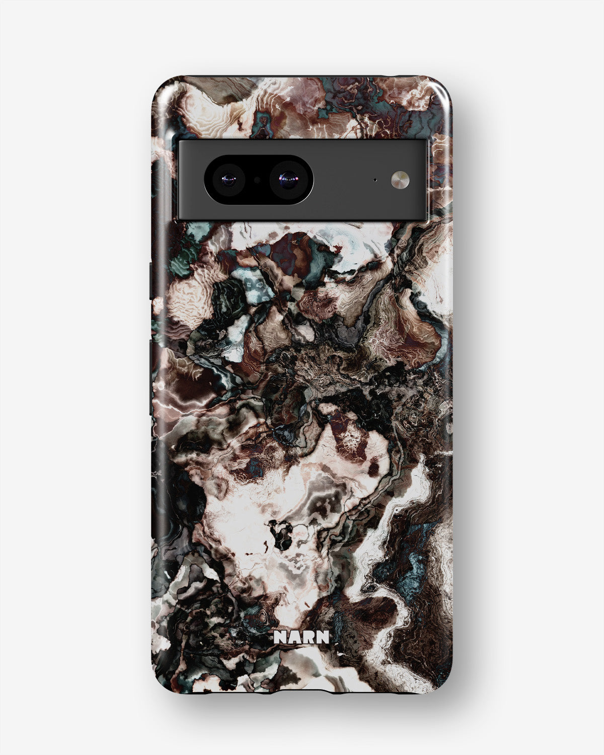 Google Pixel 7 Tough Case – Marble Brown - View 1