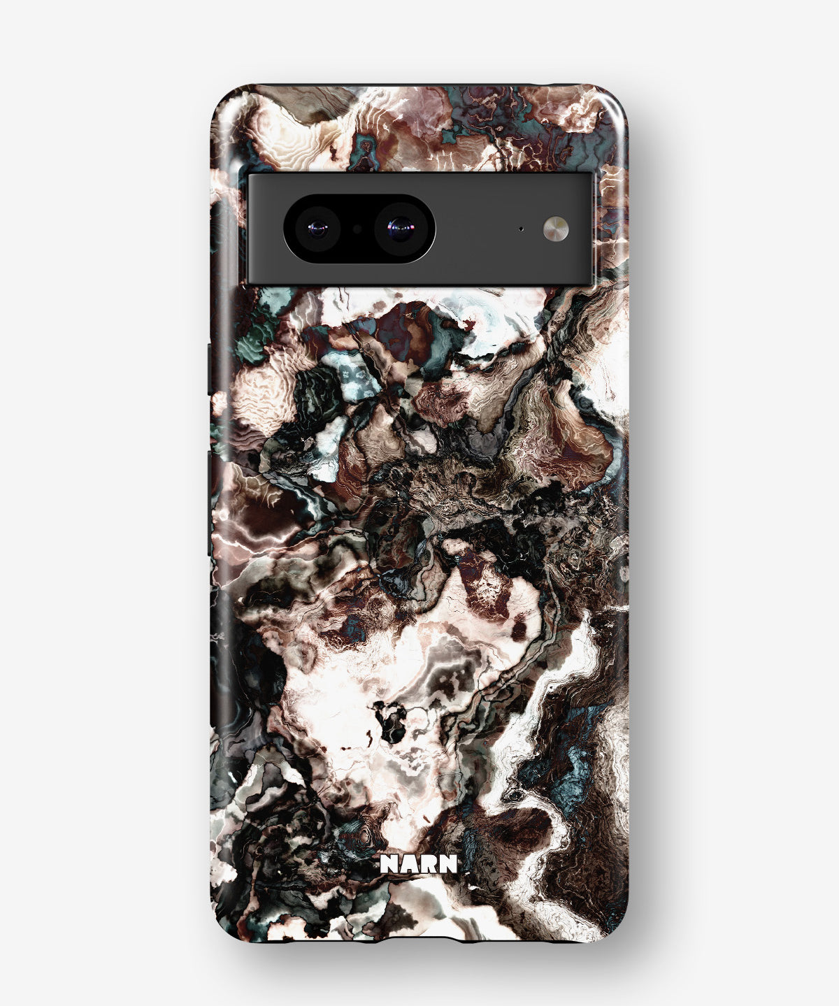 Google Pixel 7 Tough Case – Marble Brown - View 1