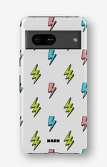 Google Pixel 7 Tough Case – Lightning Bolts - View 1