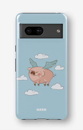 Google Pixel 7 Tough Case – Dreamy Pig - View 1