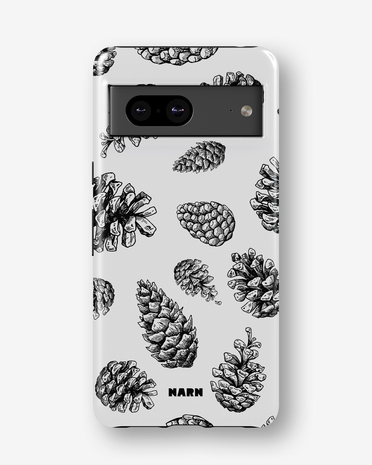 Google Pixel 7 Tough Case – Pine Cones - View 1