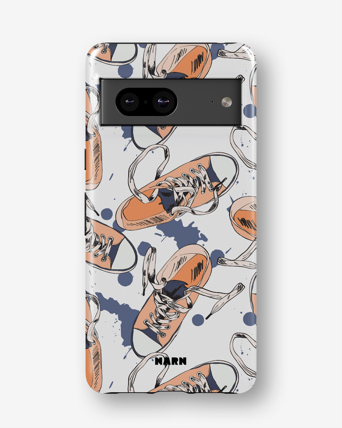 Google Pixel 7 Tough Case – Apricot Sneakers - View 1