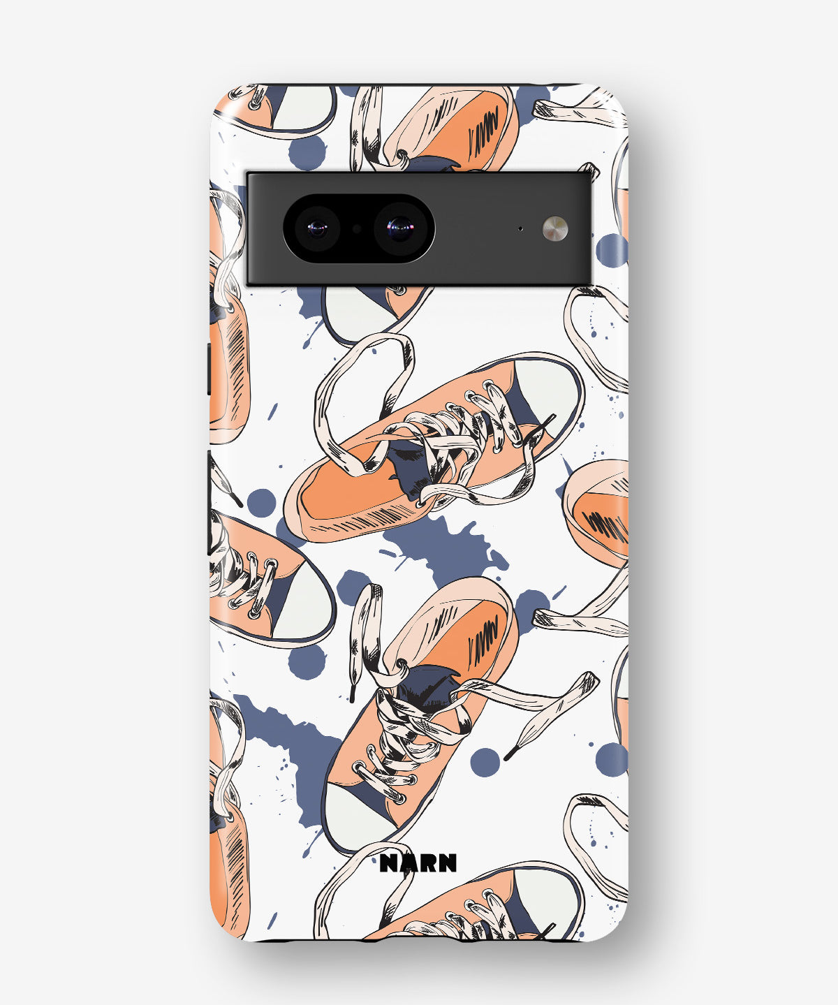 Google Pixel 7 Tough Case – Apricot Sneakers - View 1