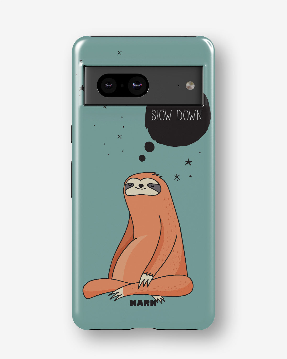 Google Pixel 7 Tough Case – Slow Down Sloth - View 1