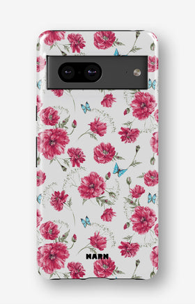 Google Pixel 7 Tough Case – Poppies in Bloom - View 1