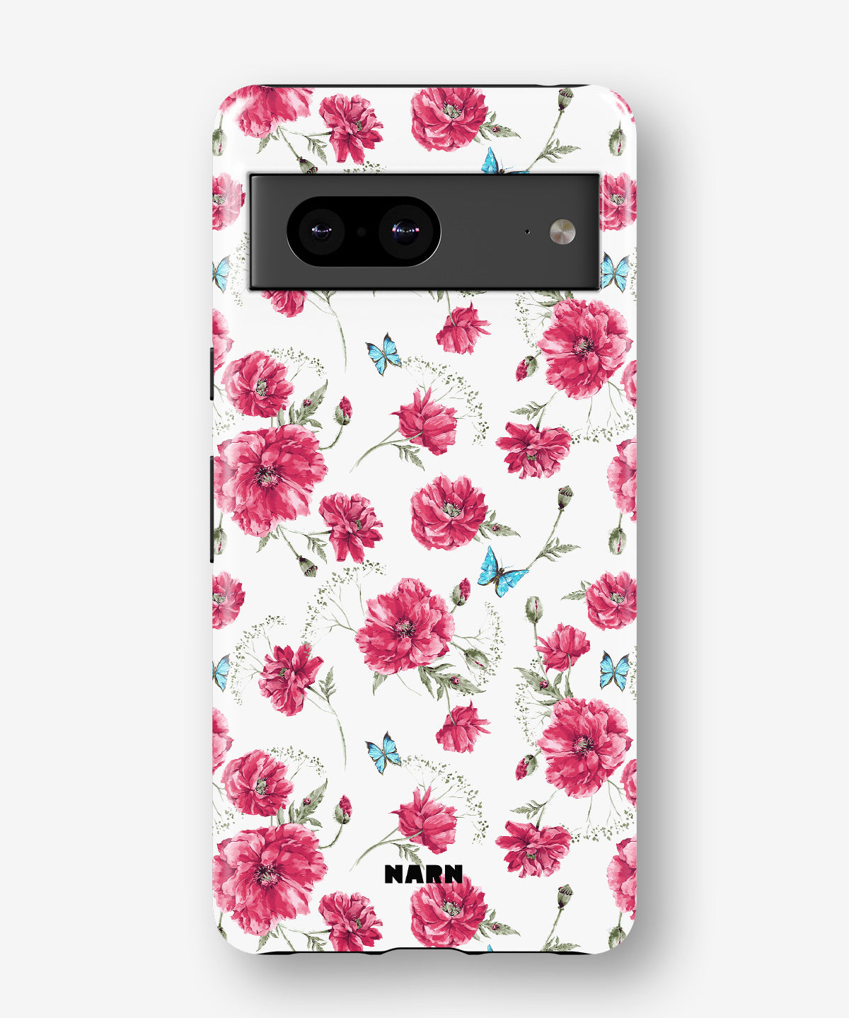 Google Pixel 7 Tough Case – Poppies in Bloom - View 1