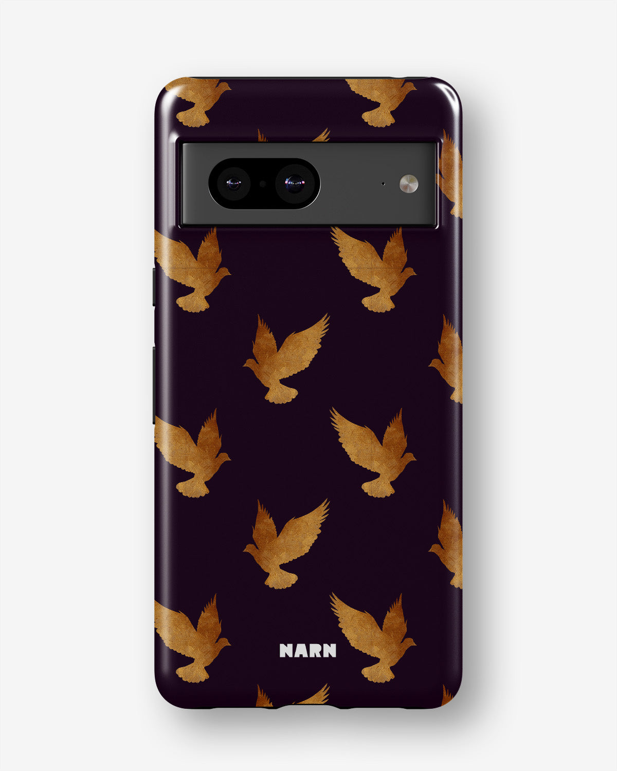 Google Pixel 7 Tough Case – Royal Doves - View 1