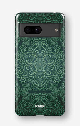 Google Pixel 7 Tough Case – Retro Forest - View 1