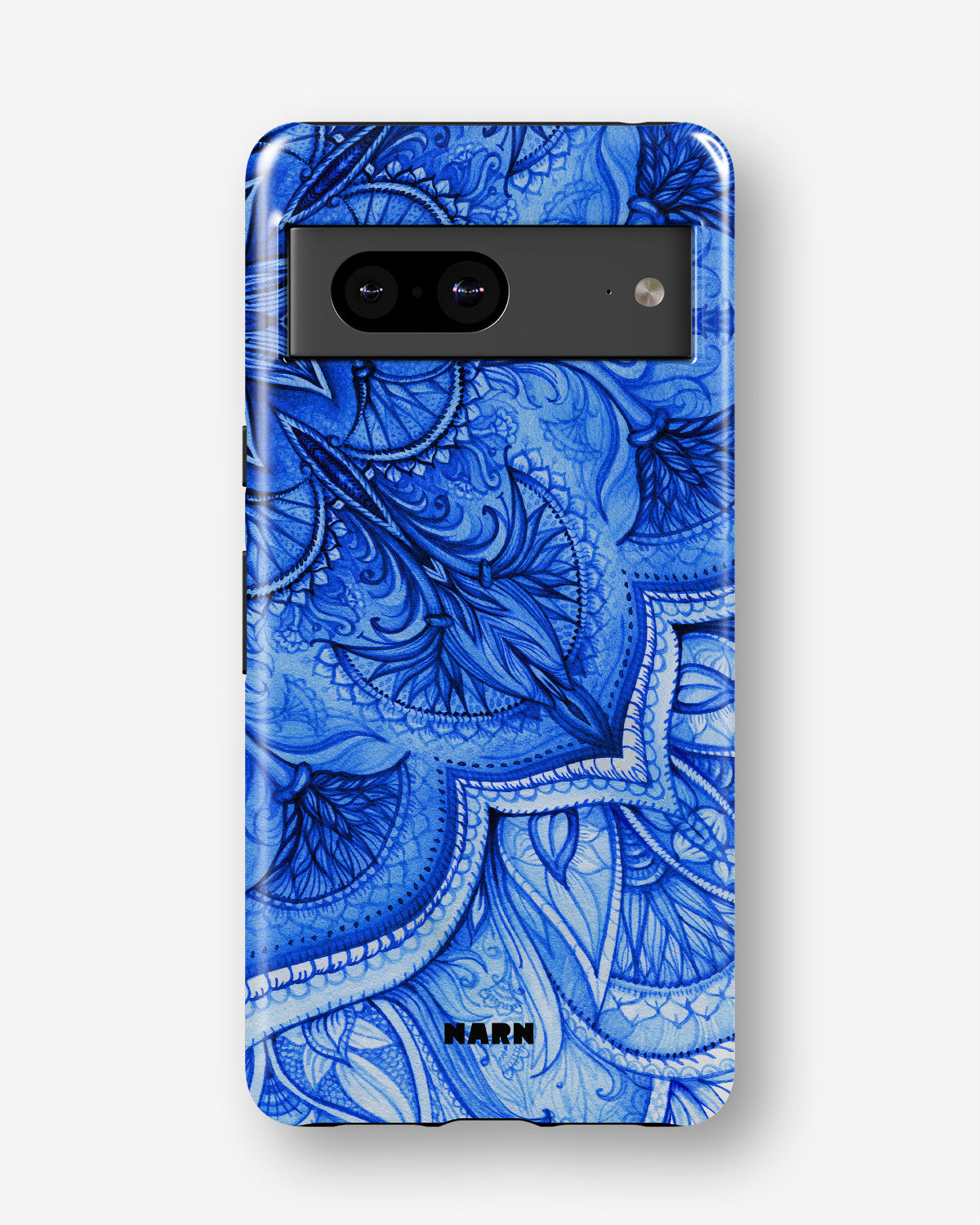Google Pixel 7 Tough Case – Blue Vintage - View 1