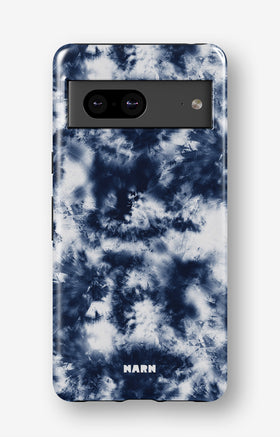 Google Pixel 7 Tough Case – Tie Dye Blue - View 1