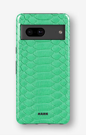 Google Pixel 7 Tough Case – Turquoise Snake - View 1