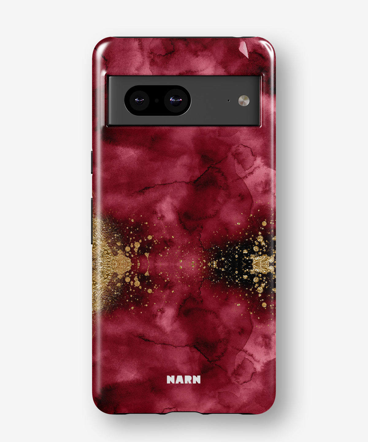 Google Pixel 7 Tough Case – Burgendy Shimmer - View 1