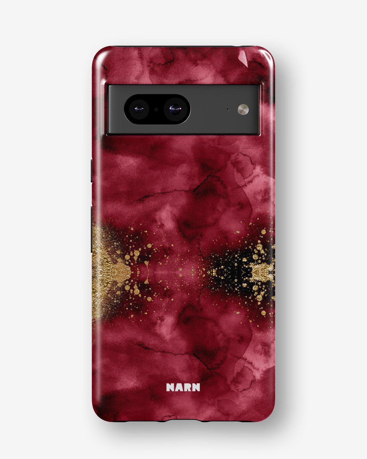 Google Pixel 7 Tough Case – Burgendy Shimmer - View 1