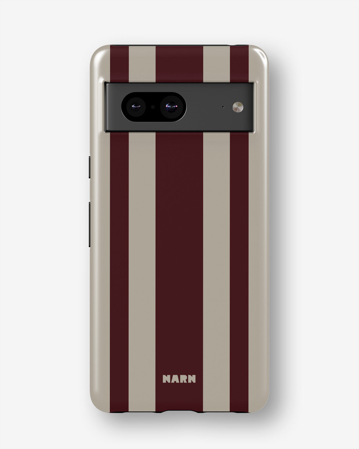 Google Pixel 7 Tough Case – Bordeaux Stripe - View 1