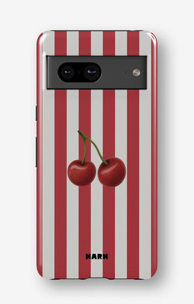 Google Pixel 7 Tough Case – Cherry Stripes - View 1
