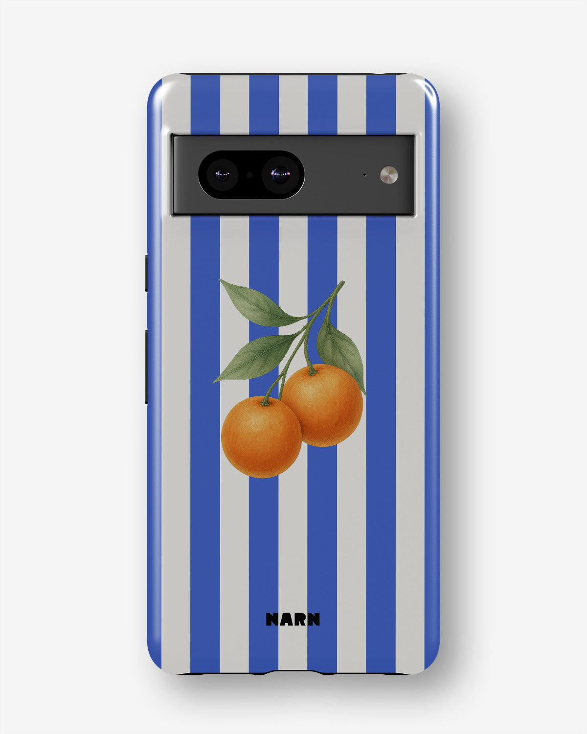 Google Pixel 7 Tough Case – Orange Stripes - View 1