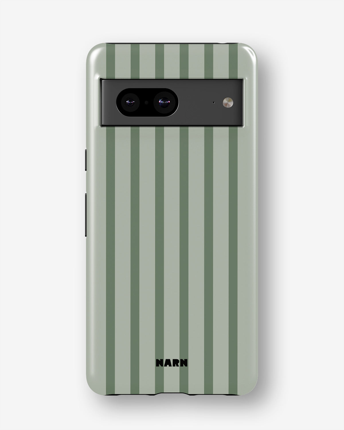 Google Pixel 7 Tough Case – Sage Stripes - View 1