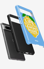 Google Pixel 7 Tough Case – Lemon Quote - View 2