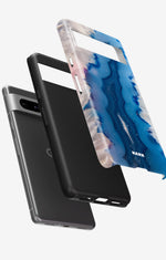 Google Pixel 7 Tough Case – Blue Agate - View 2
