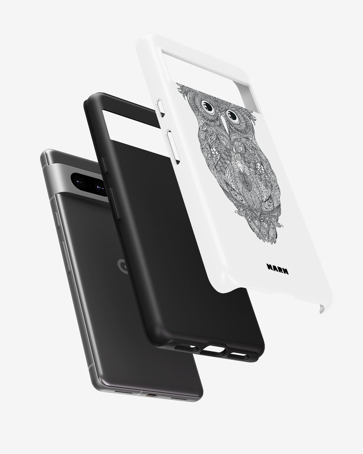 Google Pixel 7 Tough Case – Owl - View 2