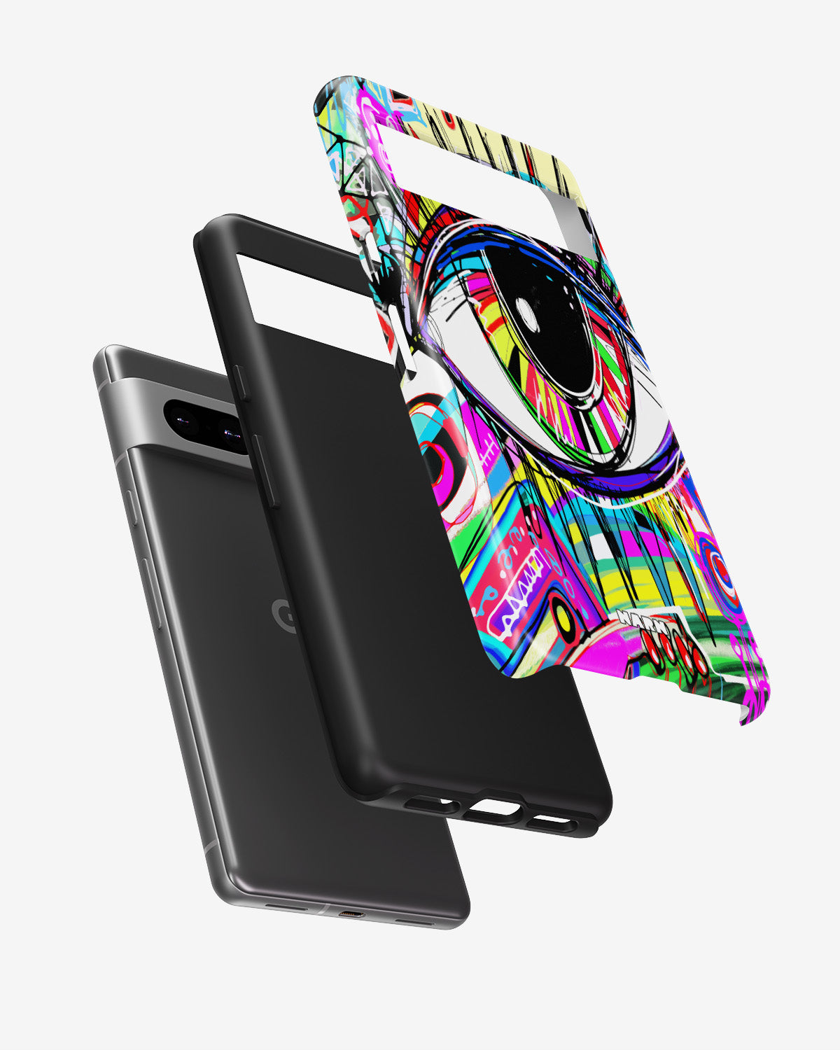Google Pixel 7 Tough Case – Abstract Eye - View 2