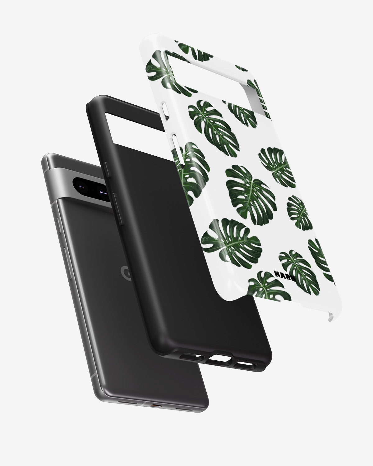 Google Pixel 7 Tough Case – Monstera Pattern - View 2