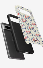 Google Pixel 7 Tough Case – Vintage Bicycle - View 2