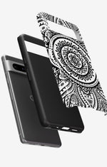 Google Pixel 7 Tough Case – Henna Mandala - View 2