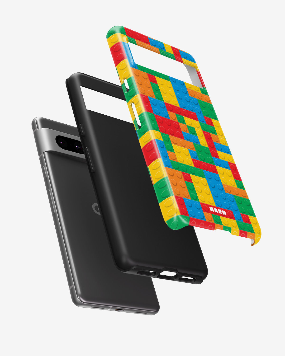 Google Pixel 7 Tough Case – Building Bricks - View 2