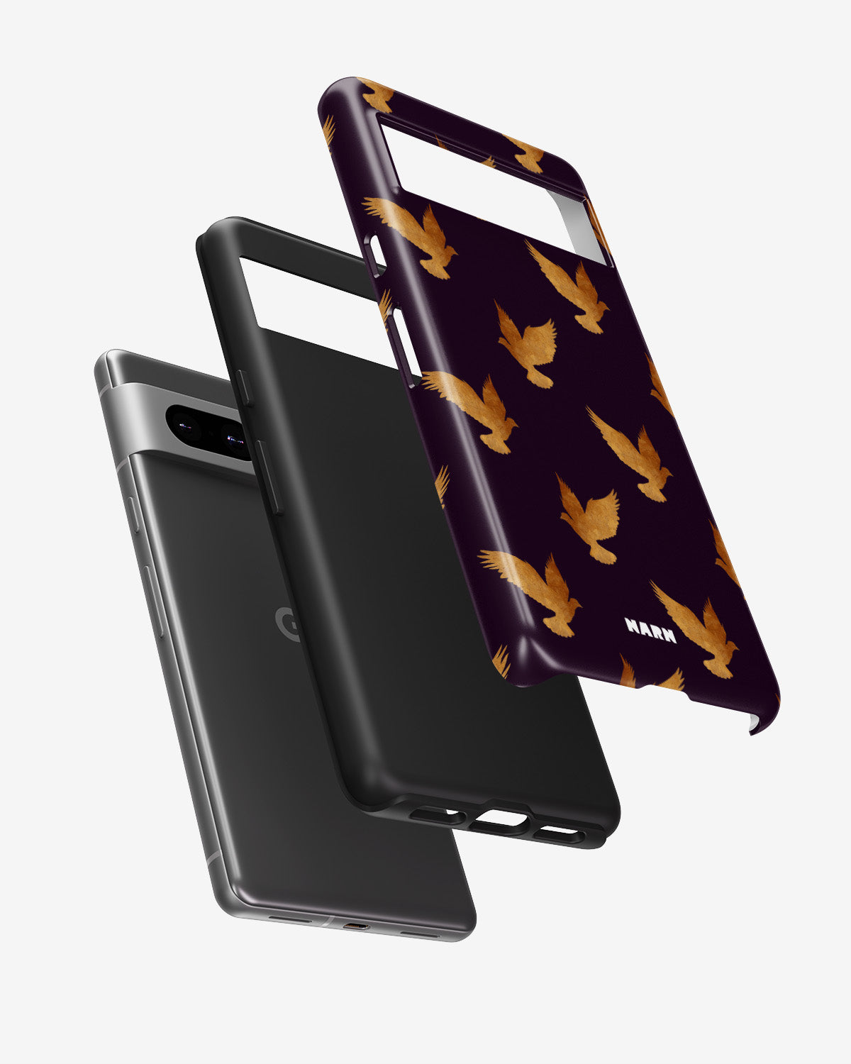 Google Pixel 7 Tough Case – Royal Doves - View 2