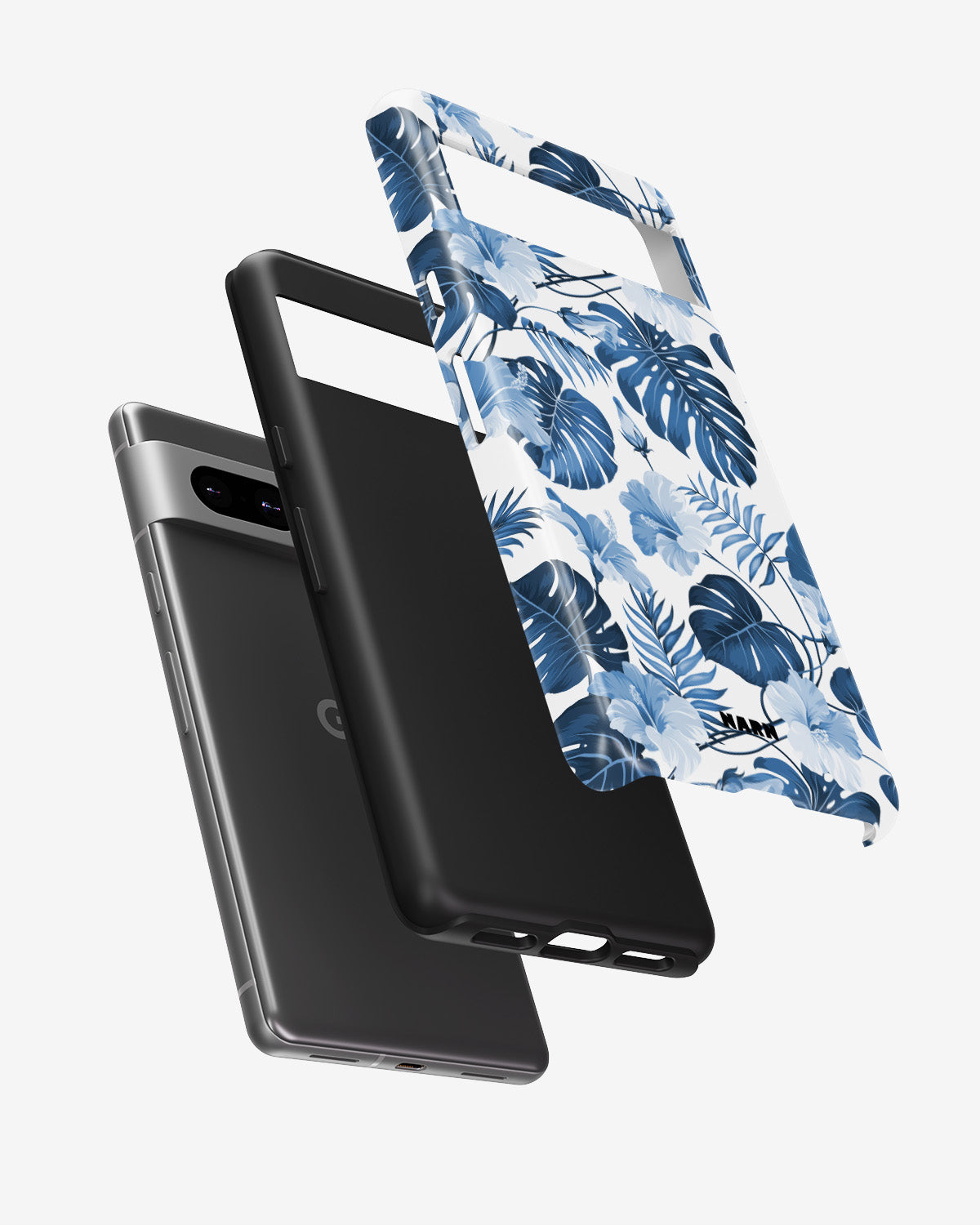 Google Pixel 7 Tough Case – Blue Tropics - View 2