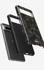Google Pixel 7 Tough Case – Jungle Green Camo - View 2