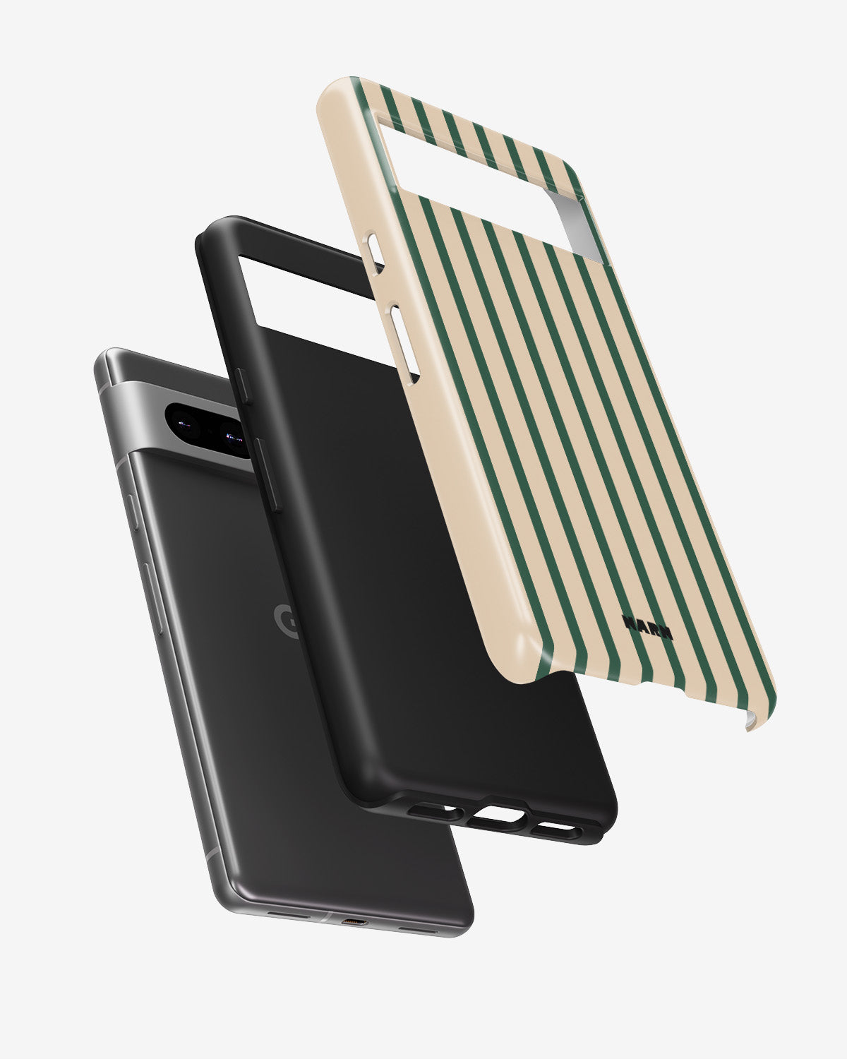 Google Pixel 7 Tough Case – Evergreen Stripe - View 2