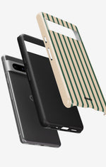 Google Pixel 7 Tough Case – Evergreen Stripe - View 2