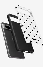 Google Pixel 7 Tough Case – Mono Dots - View 2