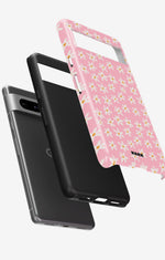 Google Pixel 7 Tough Case – Pink Daisy - View 2