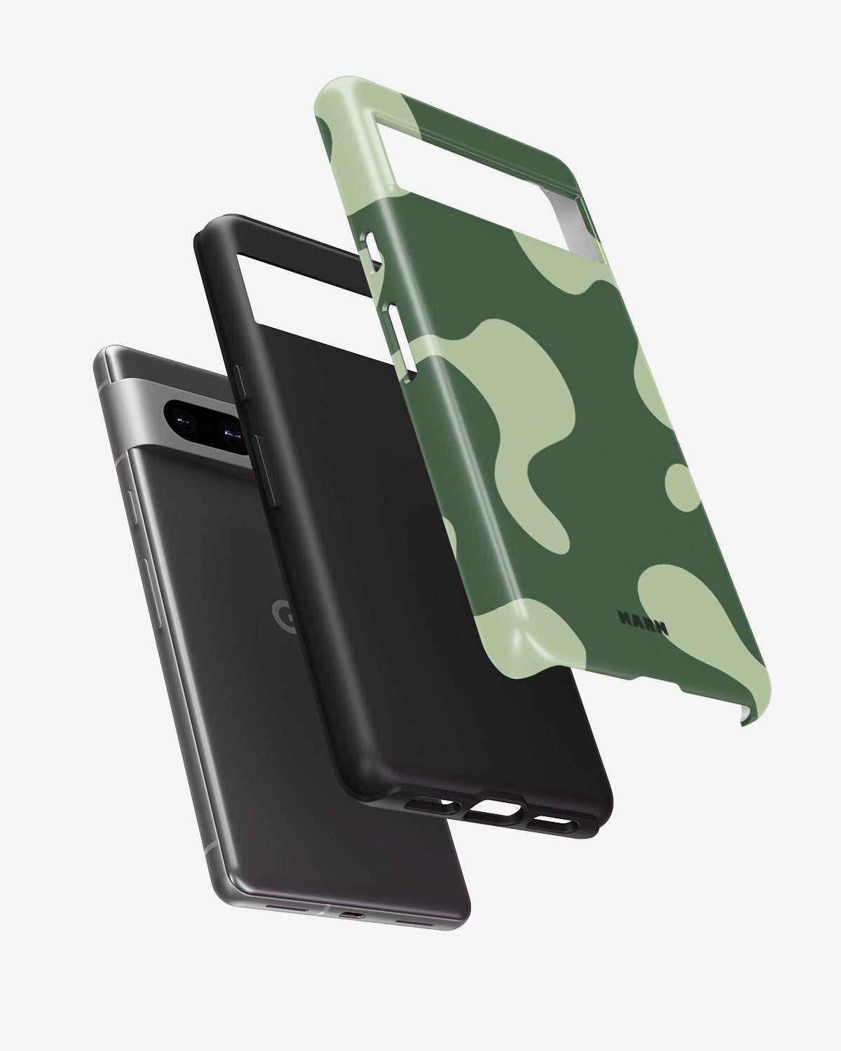 Google Pixel 7 Tough Case – Green Blend - View 2