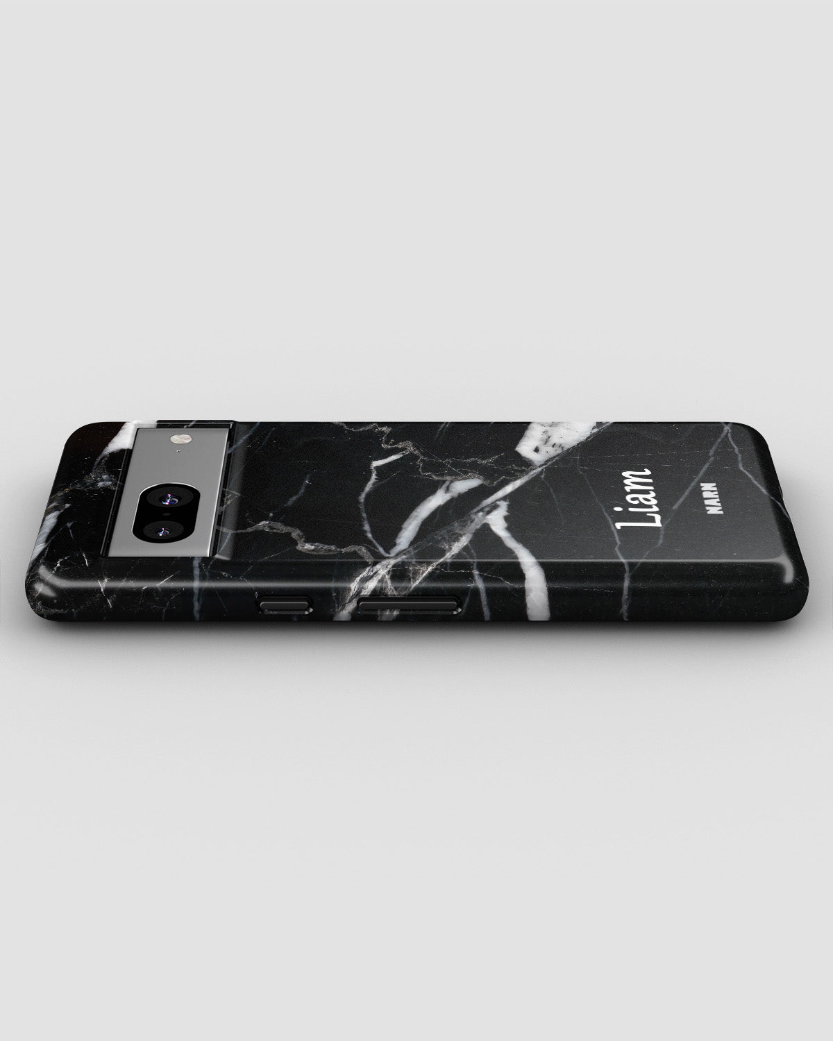 Google Pixel 7 Tough Case – Custom - Black Marble - View 3