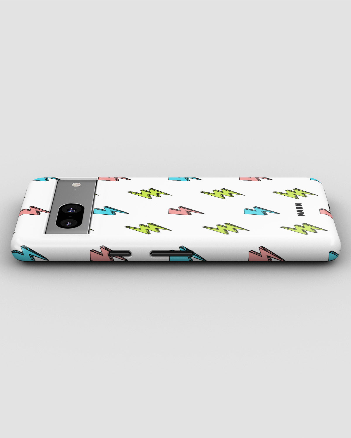 Google Pixel 7 Tough Case – Lightning Bolts - View 3