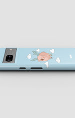 Google Pixel 7 Tough Case – Dreamy Pig - View 3