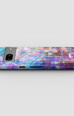 Google Pixel 7 Tough Case – Purple Hearts - View 3