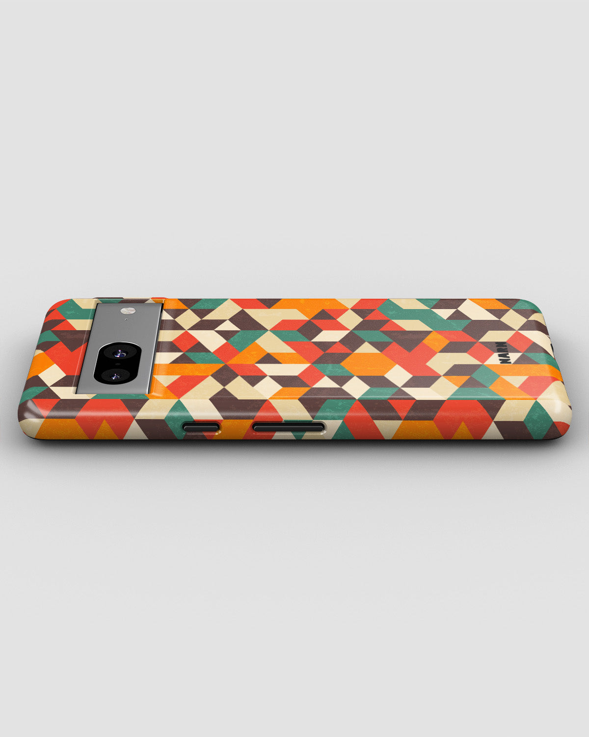 Google Pixel 7 Tough Case – Retro Geometric - View 3