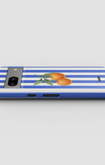 Google Pixel 7 Tough Case – Orange Stripes - View 3