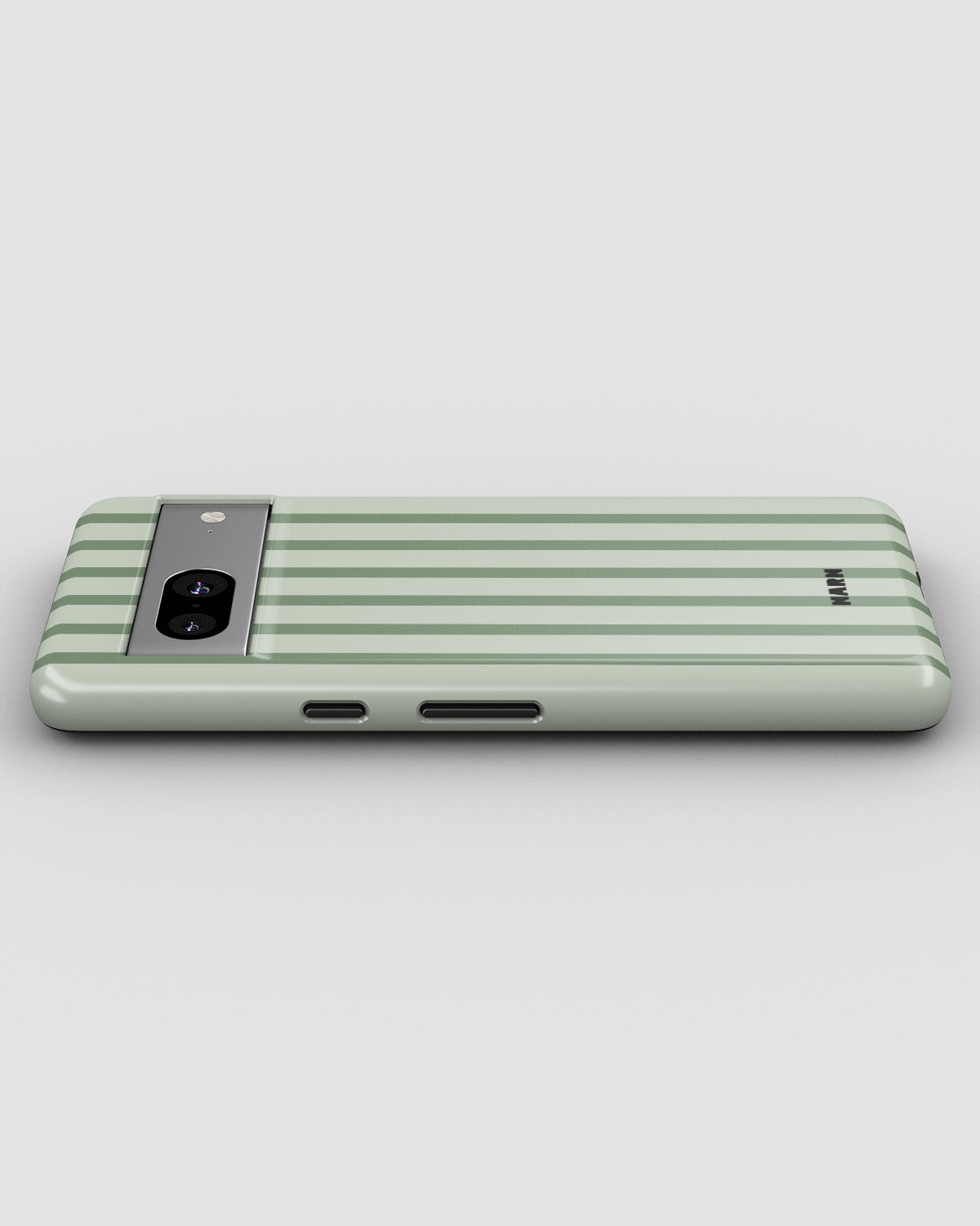 Google Pixel 7 Tough Case – Sage Stripes - View 3