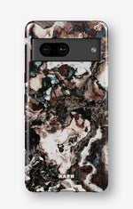 Google Pixel 7a Tough Case – Marble Brown - View 1