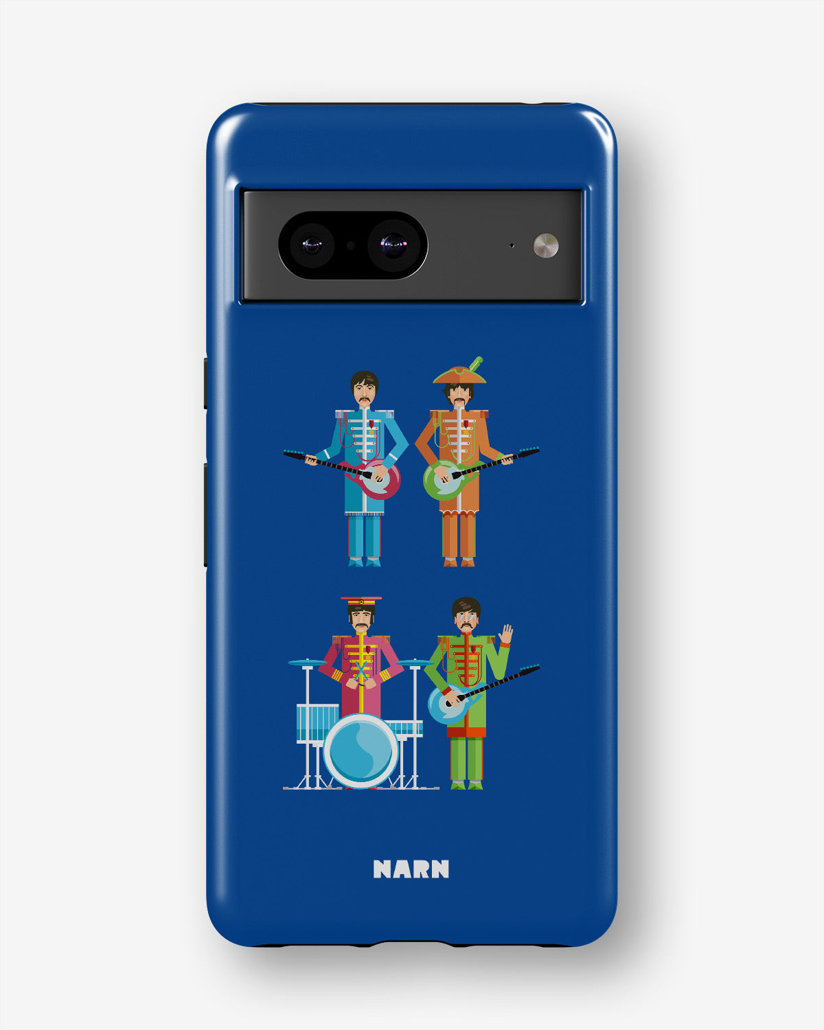 Google Pixel 7a Tough Case – Beatles Blue - View 1