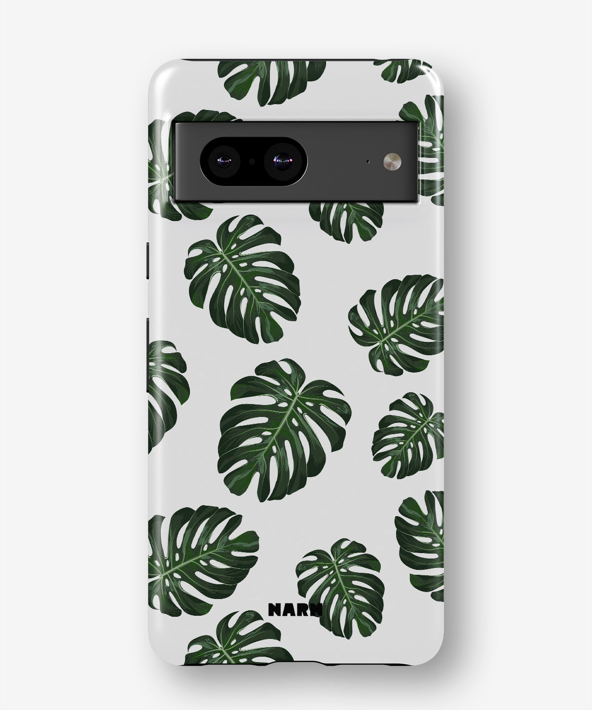 Google Pixel 7a Tough Case – Monstera Pattern - View 1