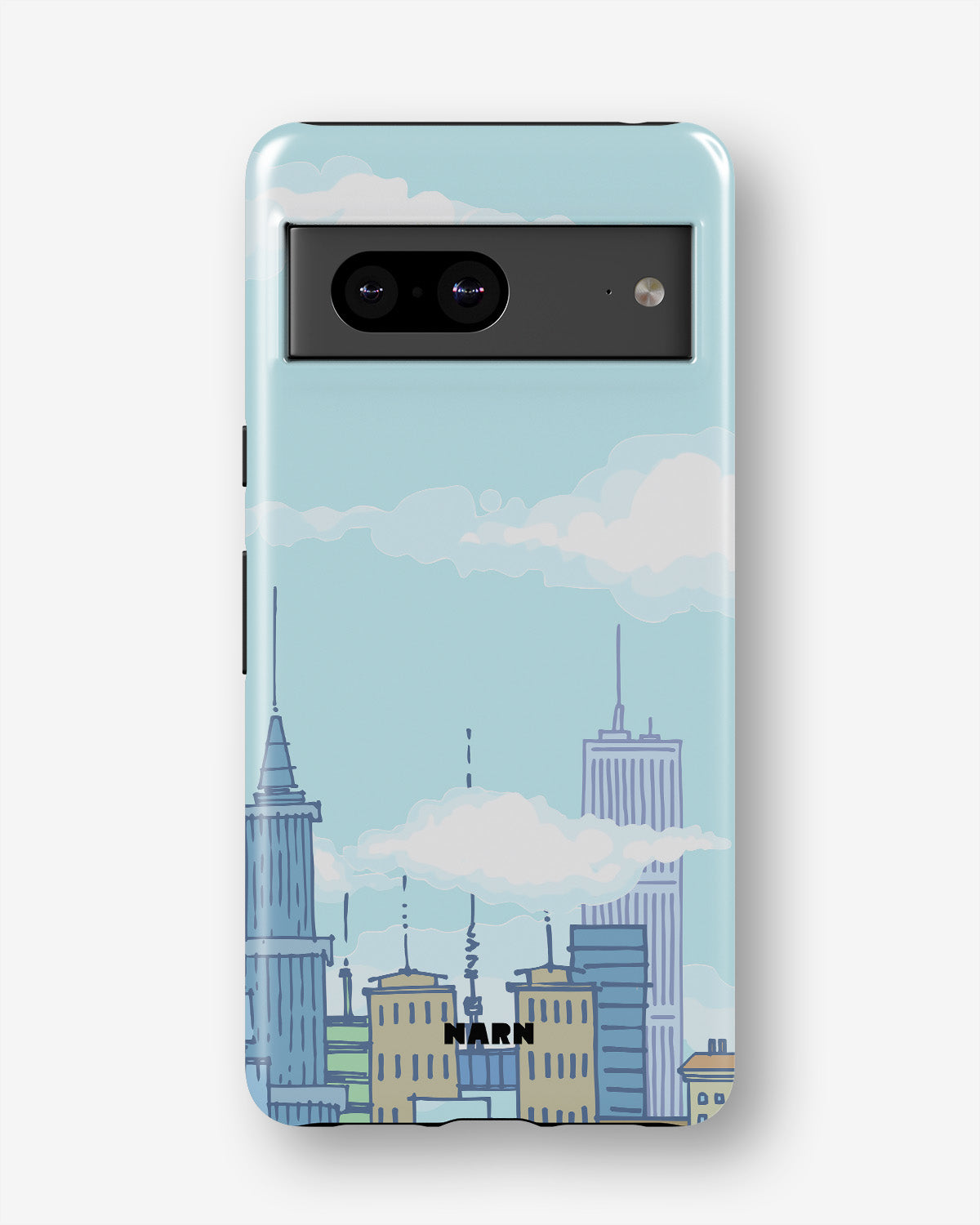 Google Pixel 7a Tough Case – Skyline - View 1