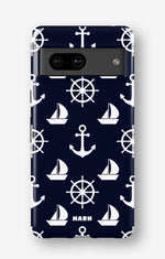 Google Pixel 7a Tough Case – Deep Blue Voyage - View 1