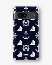 Google Pixel 7a Tough Case – Deep Blue Voyage - View 1